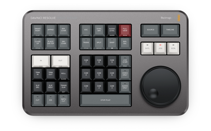 Blackmagicdesign DaVinci Resolve Speed Editor with DaVinci Resolve Studio 17
